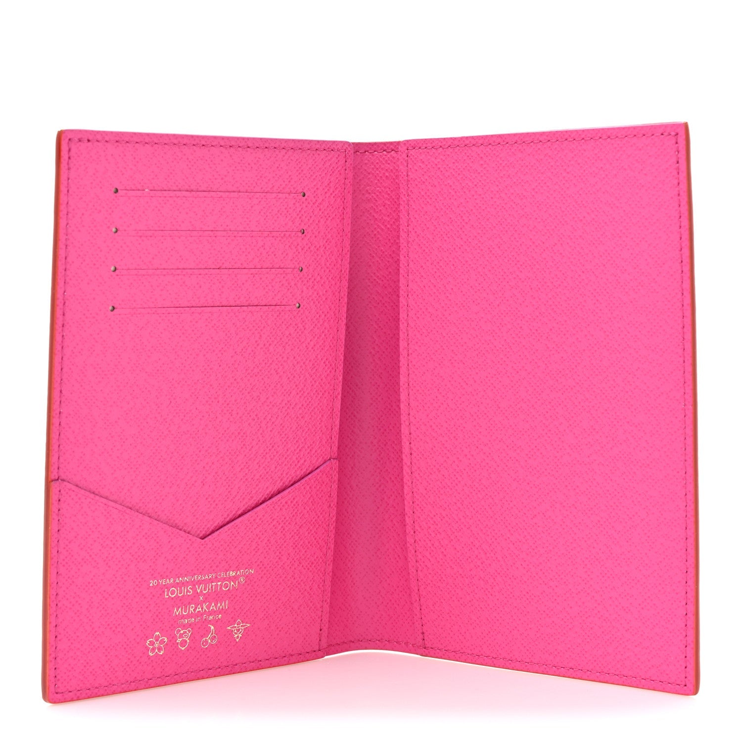 LV X TM Monogram Multicolor Passport Cover White