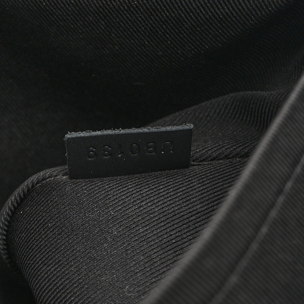 CALFSKIN MONOGRAM SHADOW DISCOVERY POCHETTE BLACK