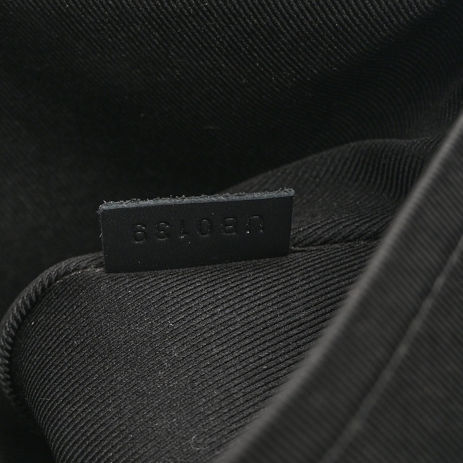 CALFSKIN MONOGRAM SHADOW DISCOVERY POCHETTE BLACK
