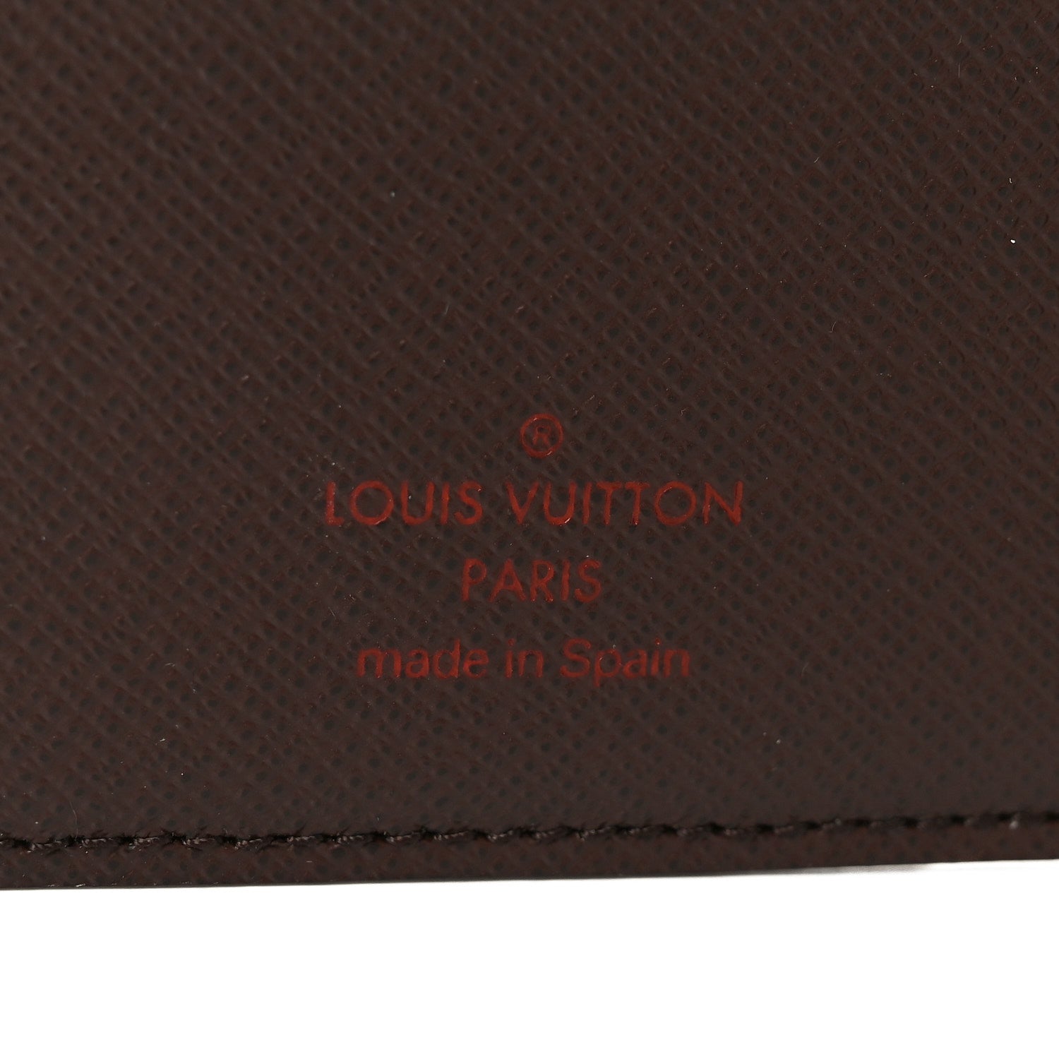 DAMIER EBENE PASSPORT COVER