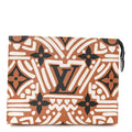 MONOGRAM GIANT CRAFTY POCHETTE TOILETRY 26 CREME CARAMEL