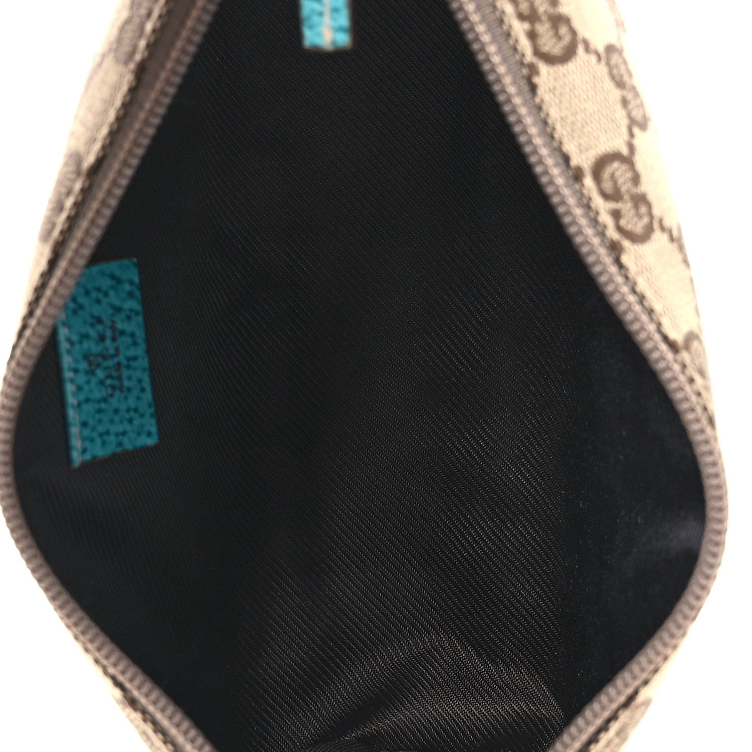 MONOGRAM GG COSMETIC CASE TURQUOISE