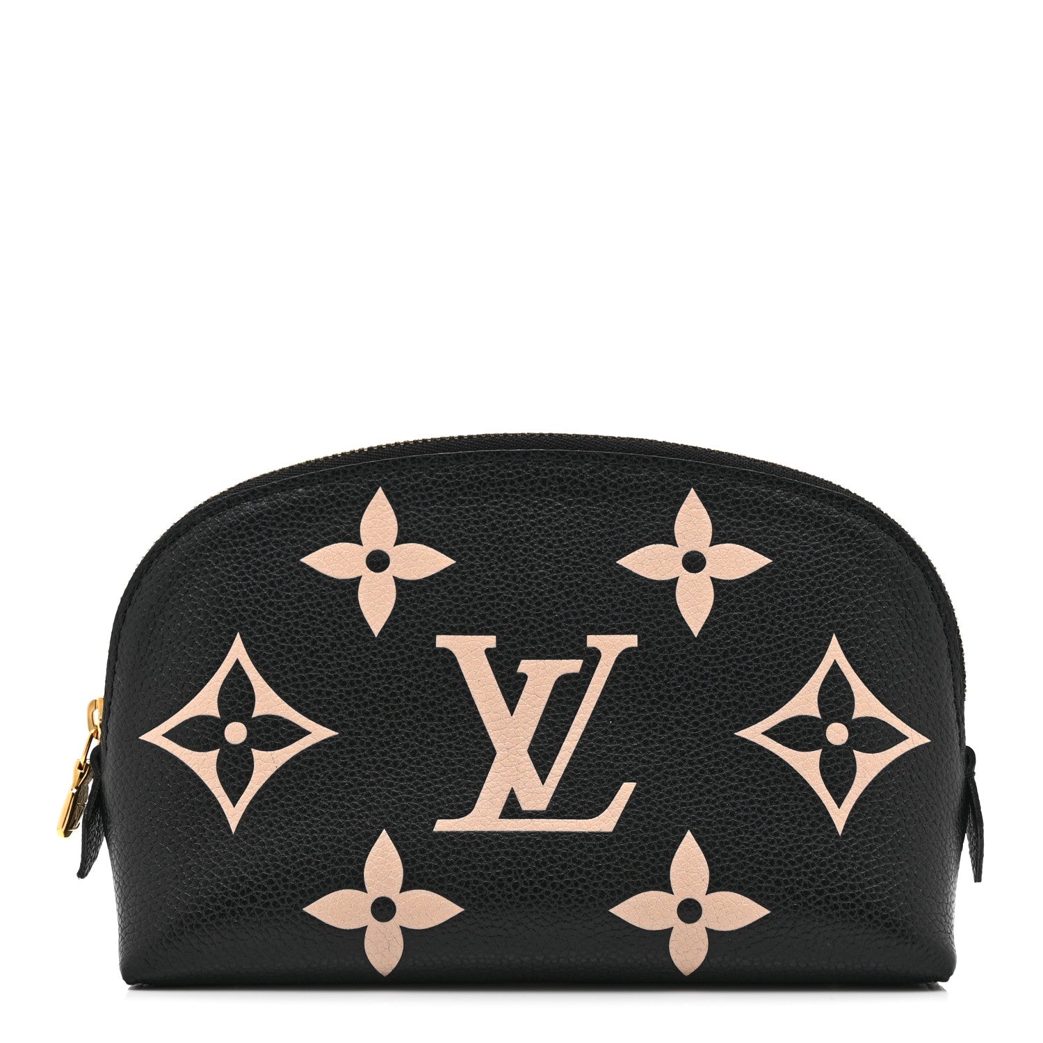 EMPREINTE MONOGRAM GIANT COSMETIC POUCH BLACK BEIGE