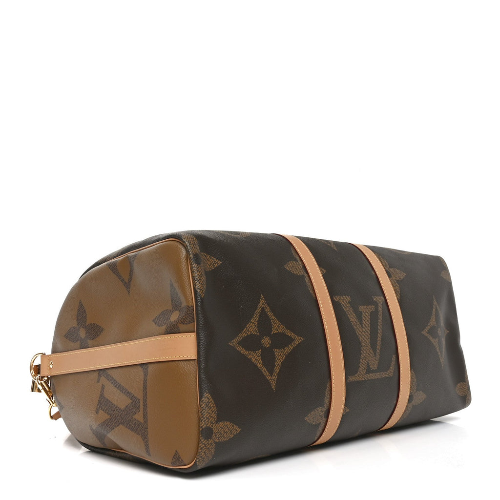 REVERSE MONOGRAM GIANT KEEPALL BANDOULIERE 50