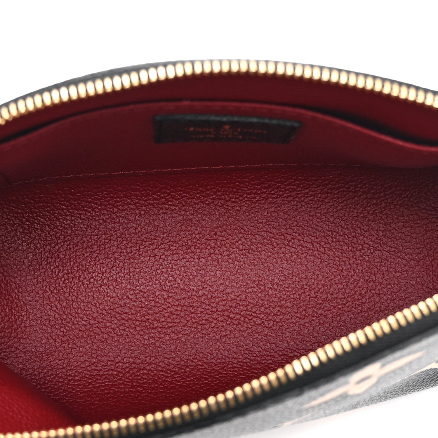 EMPREINTE MONOGRAM GIANT COSMETIC POUCH BLACK BEIGE