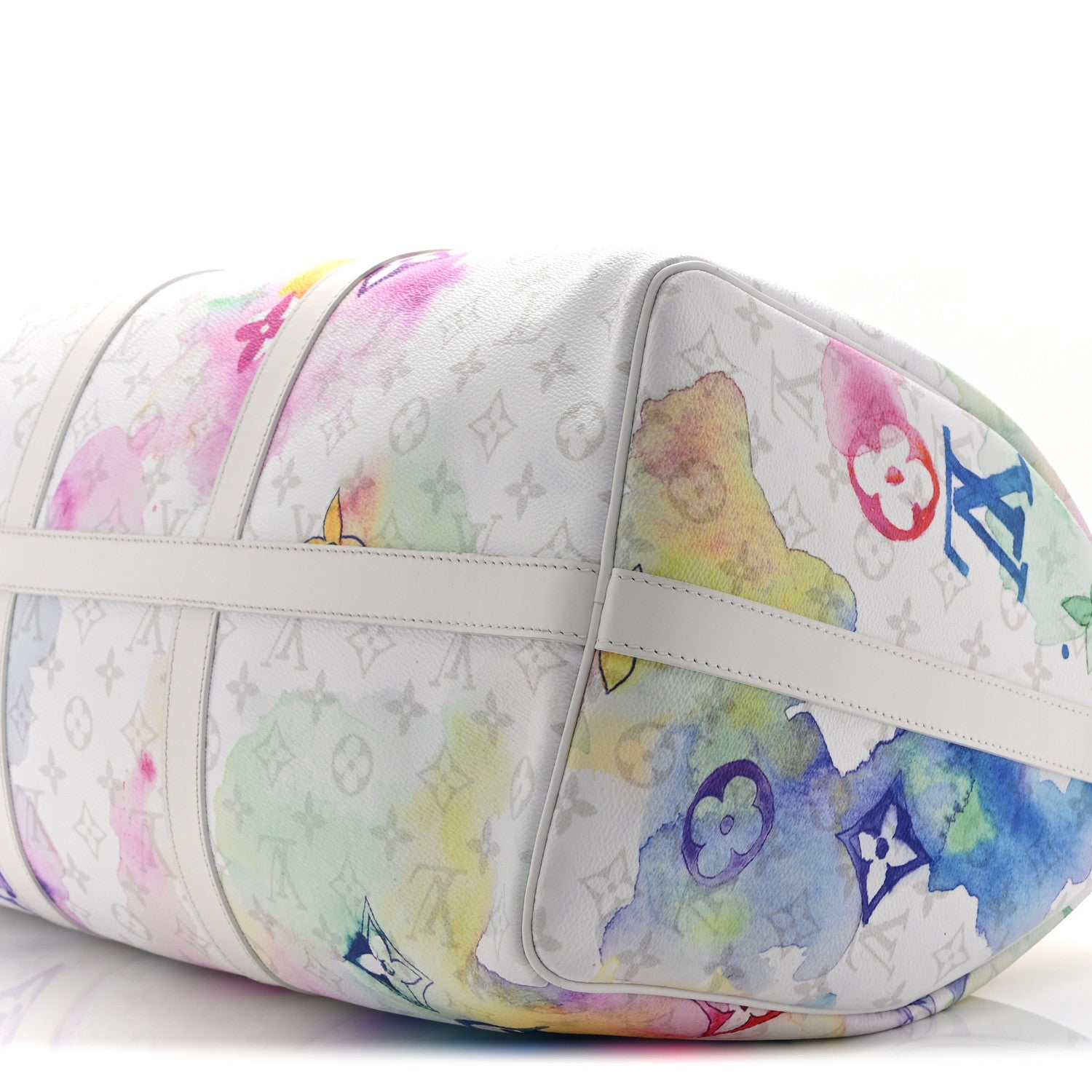 MONOGRAM WATERCOLOR KEEPALL BANDOULIERE 50 MULTICOLOR