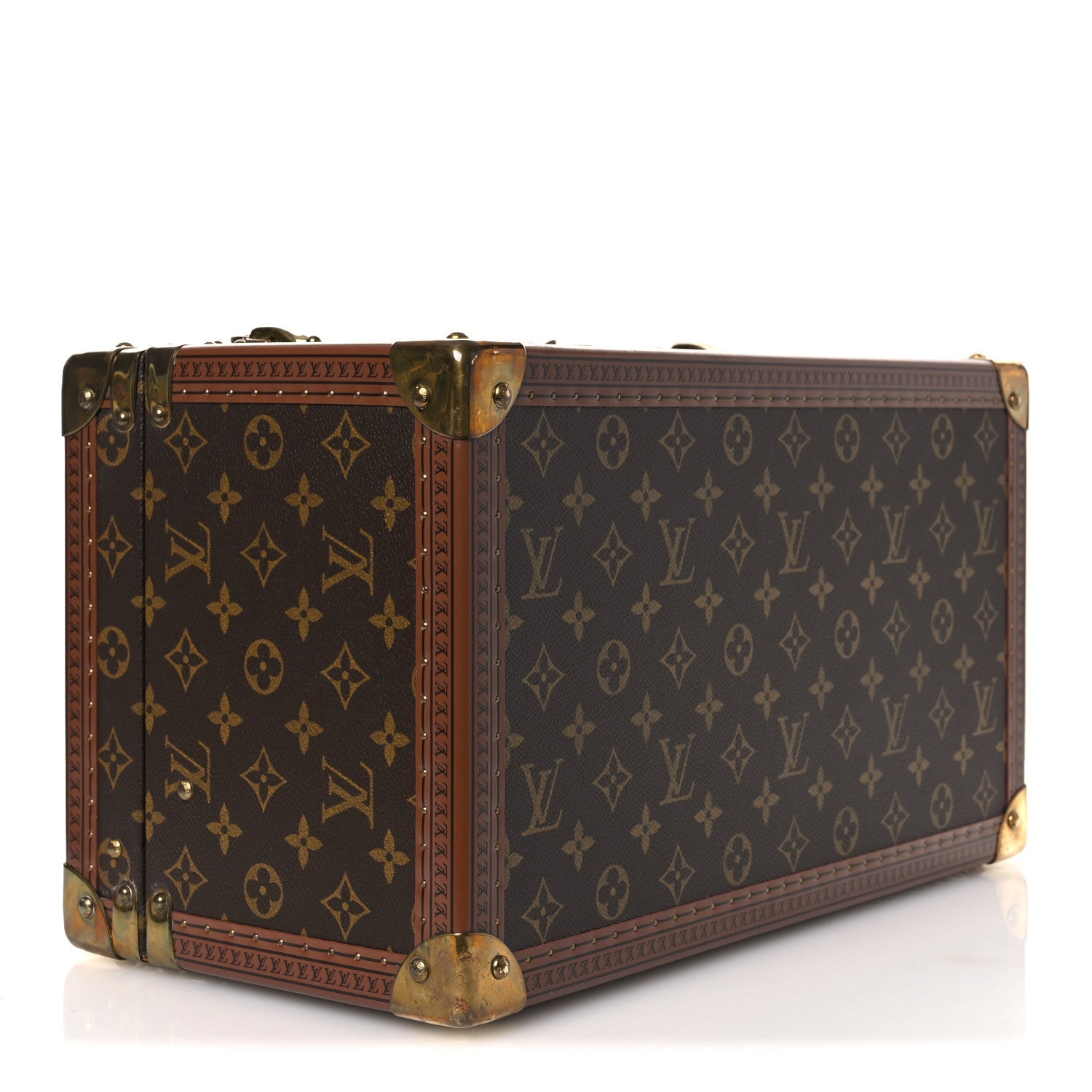 MONOGRAM BOITE BOUTEILLES ET GLACE BEAUTY TRAIN CASE