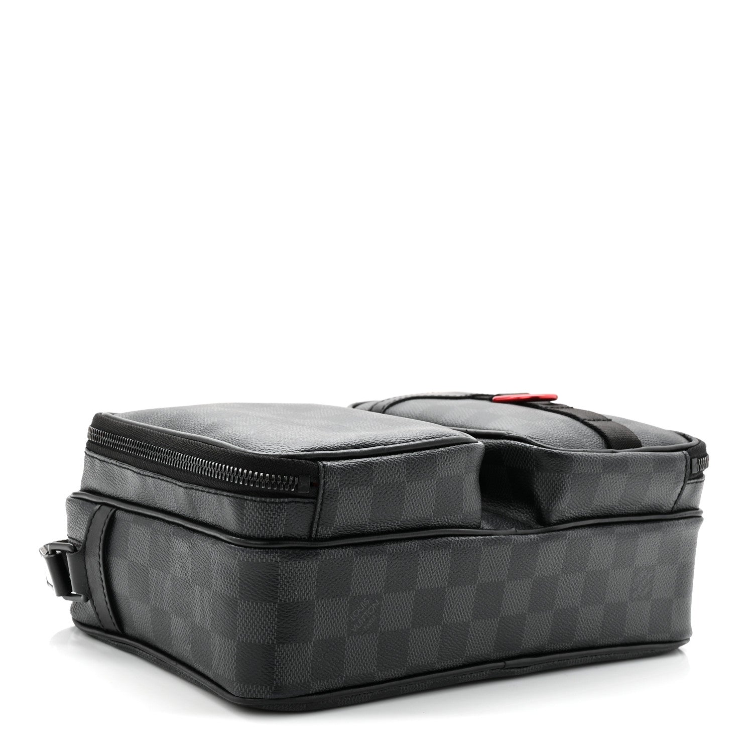 Damier Graphite Utility Messenger