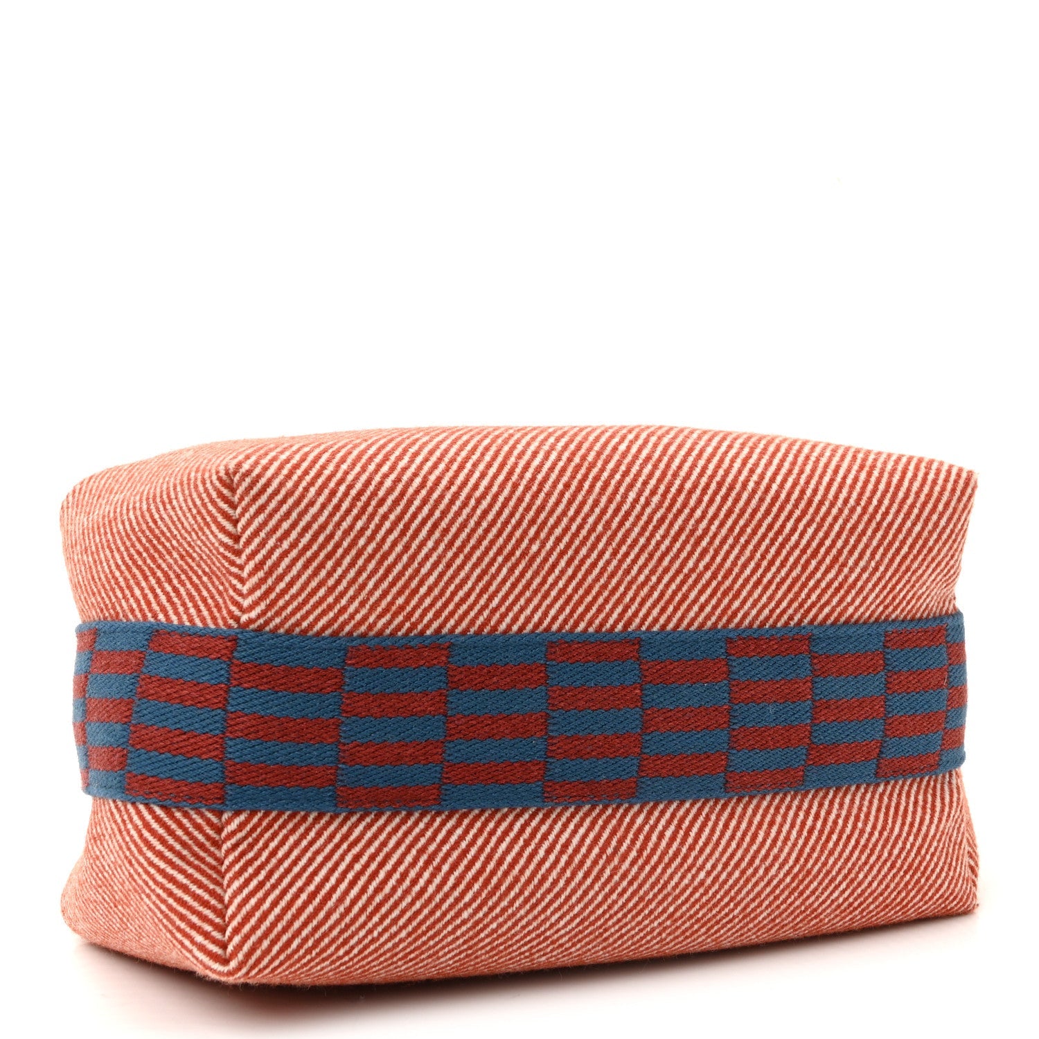 Wool Small Bride-A-Brac H Natte Pouch Tomette