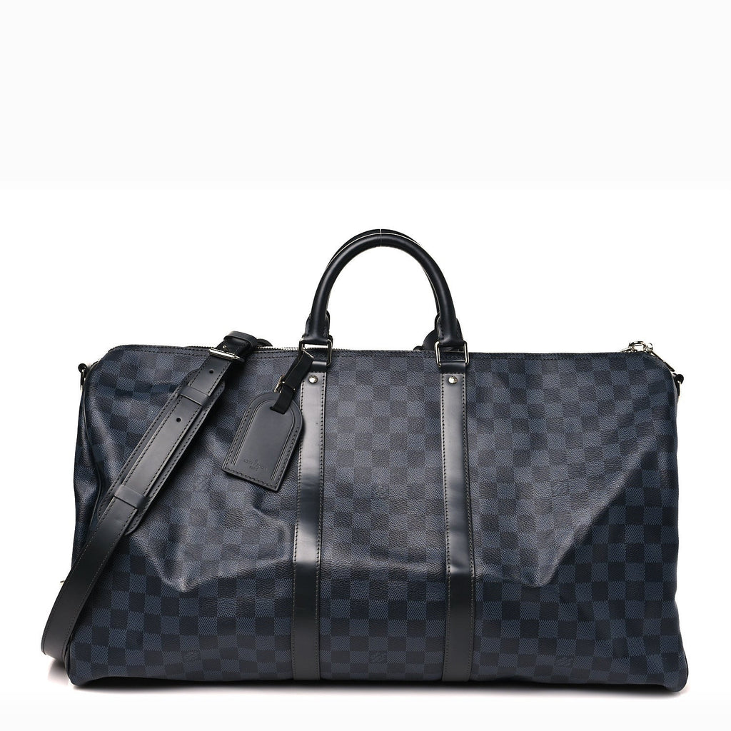DAMIER COBALT KEEPALL BANDOULIERE 55