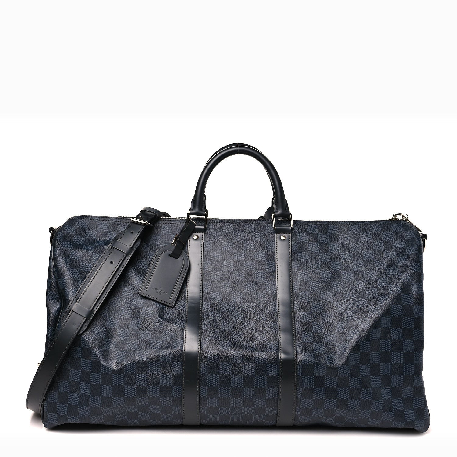 DAMIER COBALT KEEPALL BANDOULIERE 55