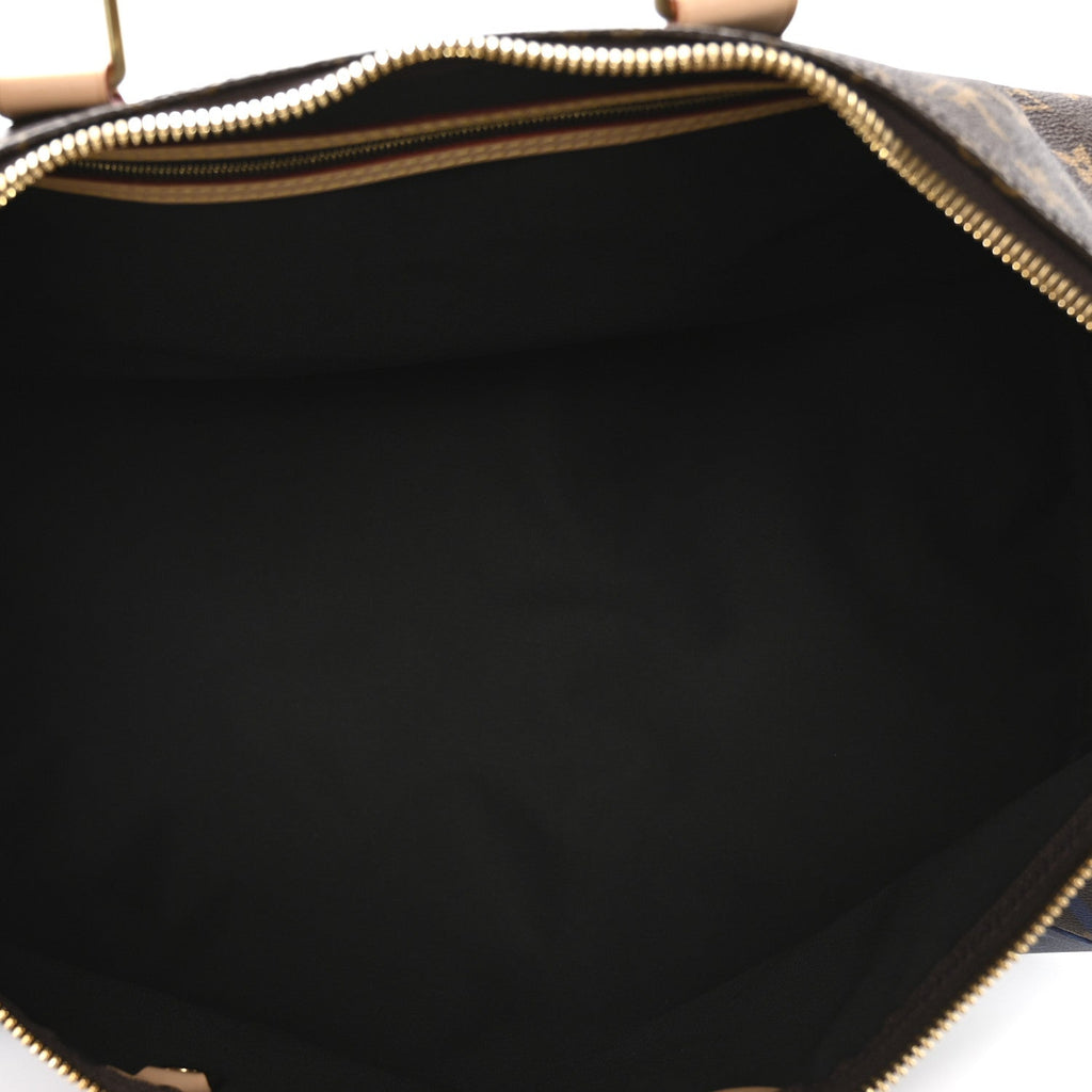 MONOGRAM SPLIT KEEPALL BANDOULIERE 50 PACIFIC BLUE