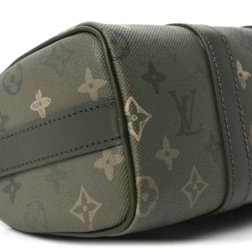 MONOGRAM SURPLUS KEEPALL BANDOULIERE 25 KHAKI