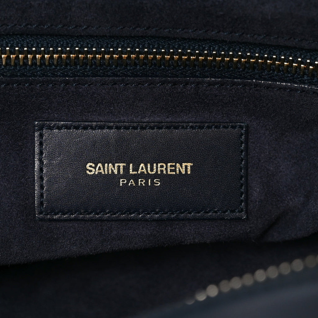 Calfskin Classic Duffle 6 Marine