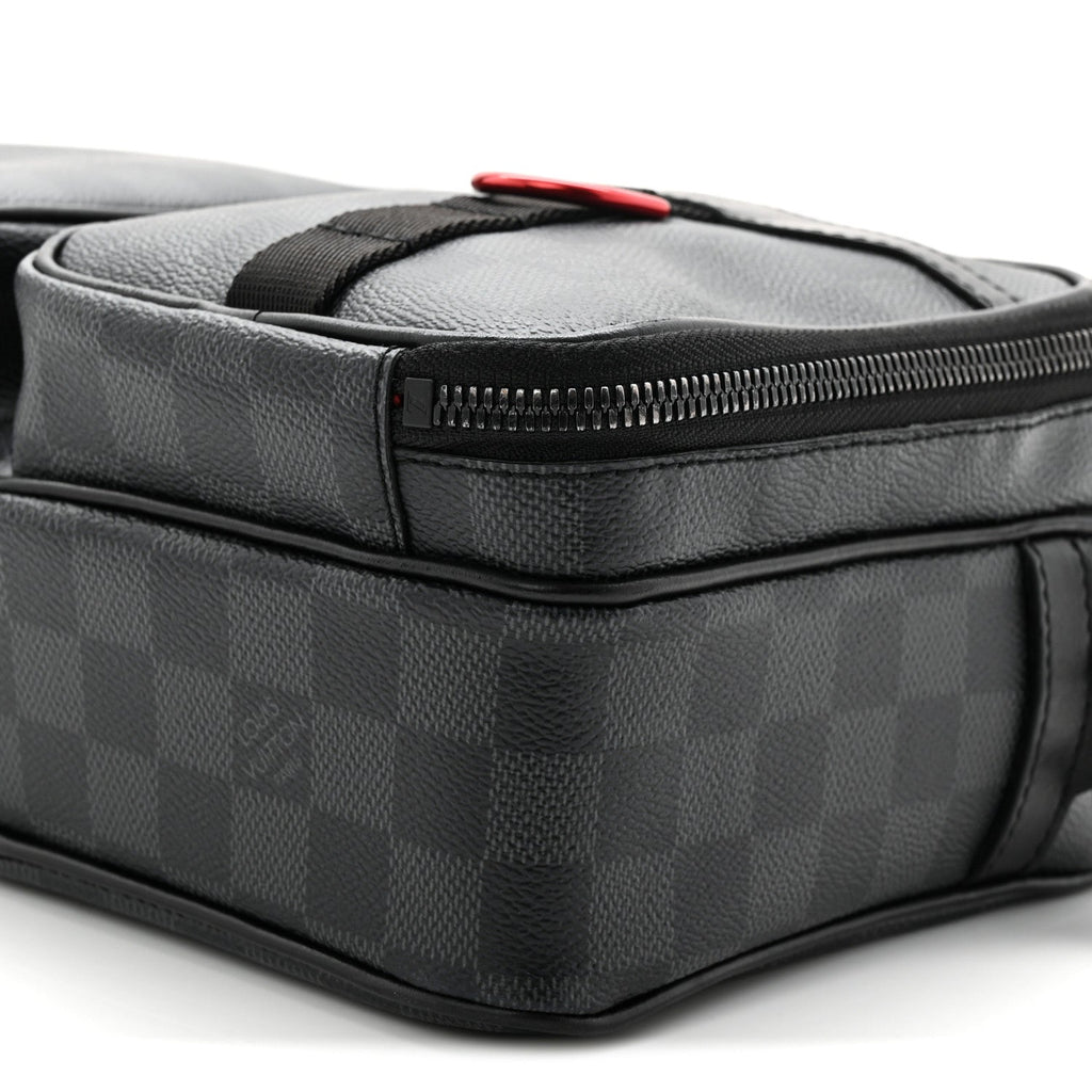 Damier Graphite Utility Messenger
