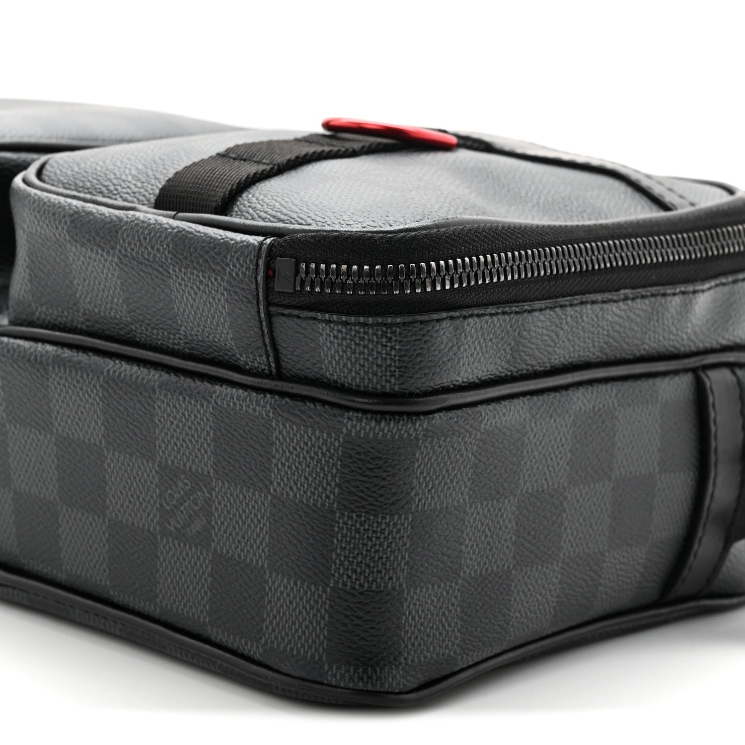Damier Graphite Utility Messenger