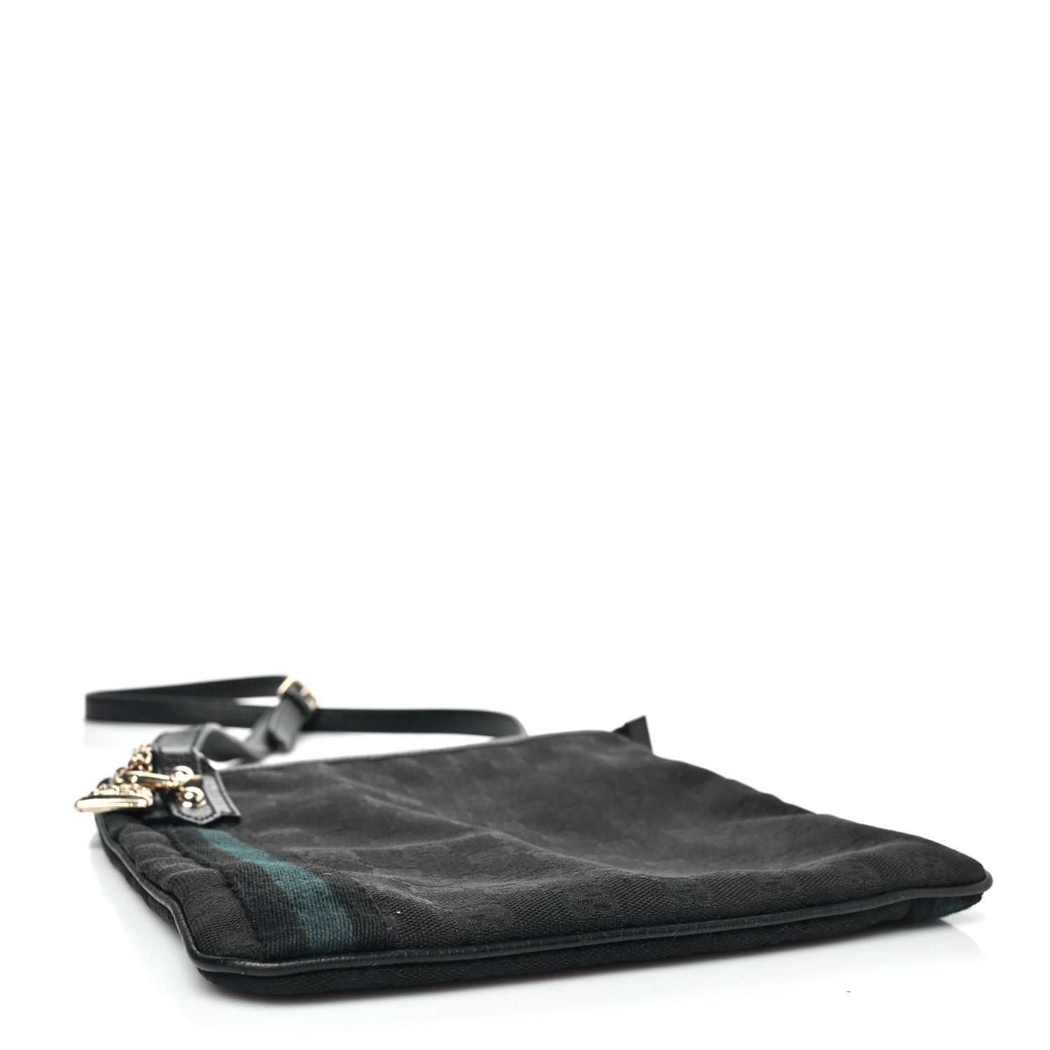 Monogram Web Jolicoeur Charms Messenger Bag Black