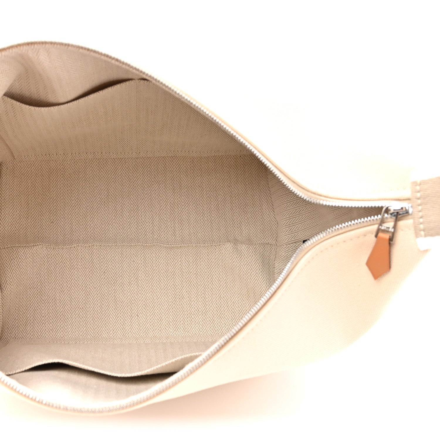 Canvas Large Bride-A-Brac Pouch Natural