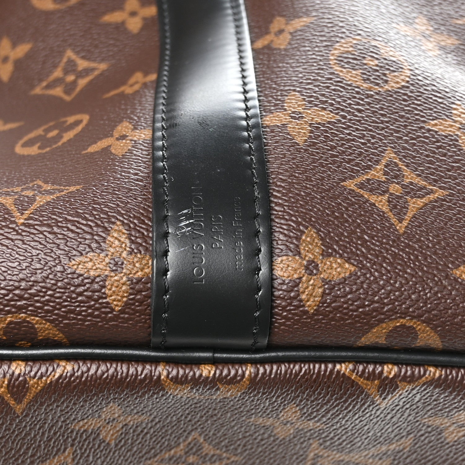 MONOGRAM MACASSAR KEEPALL BANDOULIERE 55