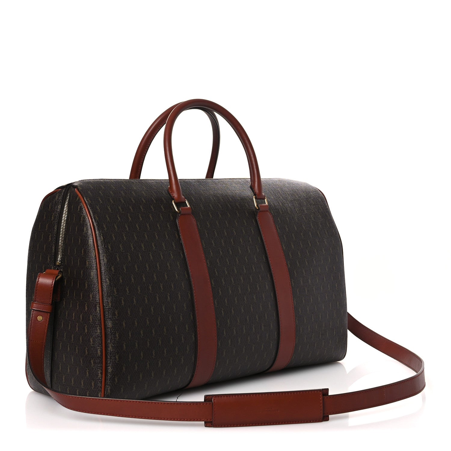 CANVAS SMOOTH CALFSKIN LE MONOGRAMME 48H DUFFLE CHESTNUT
