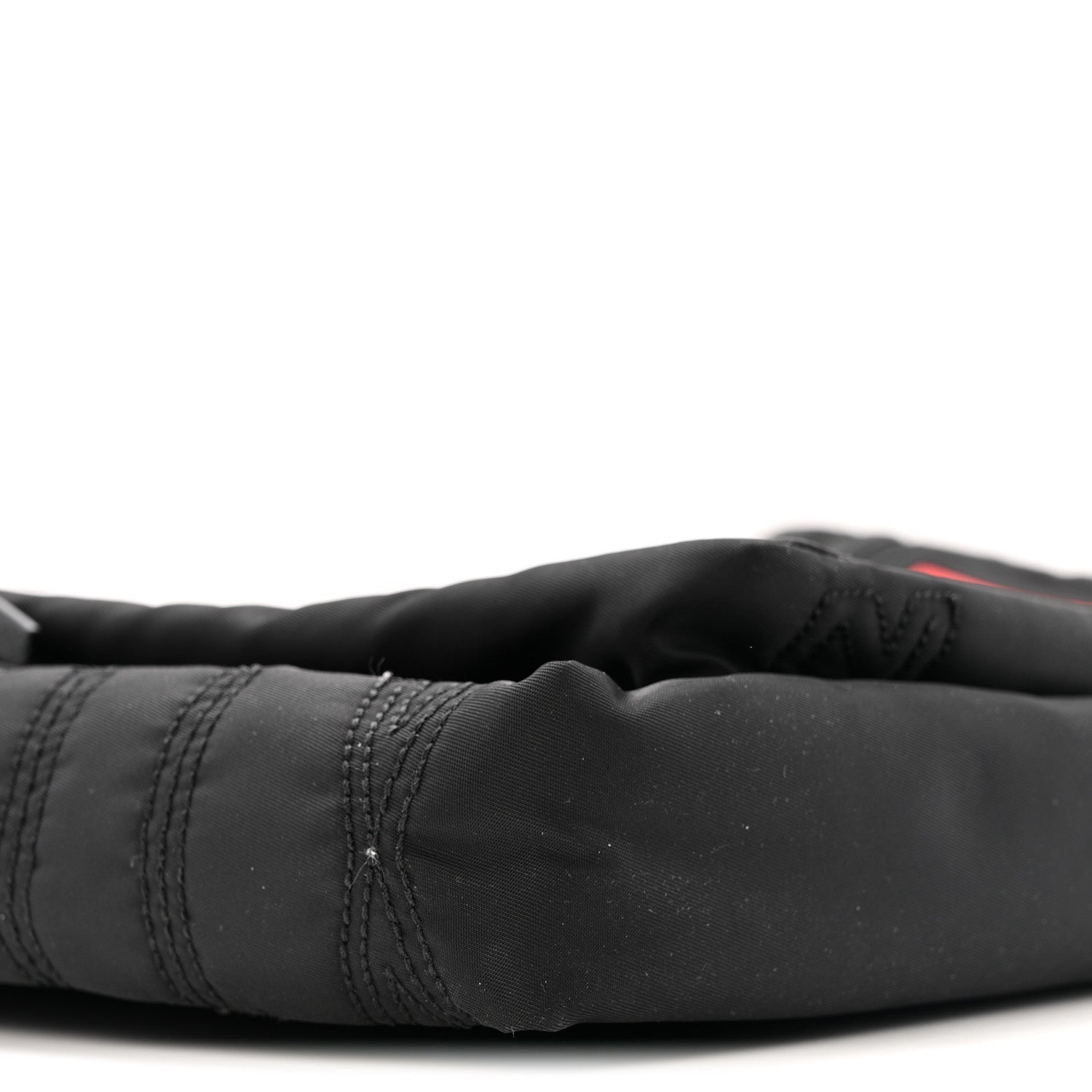 Nylon Sneaker Sole Loubideal Messenger Bag Black Loubi