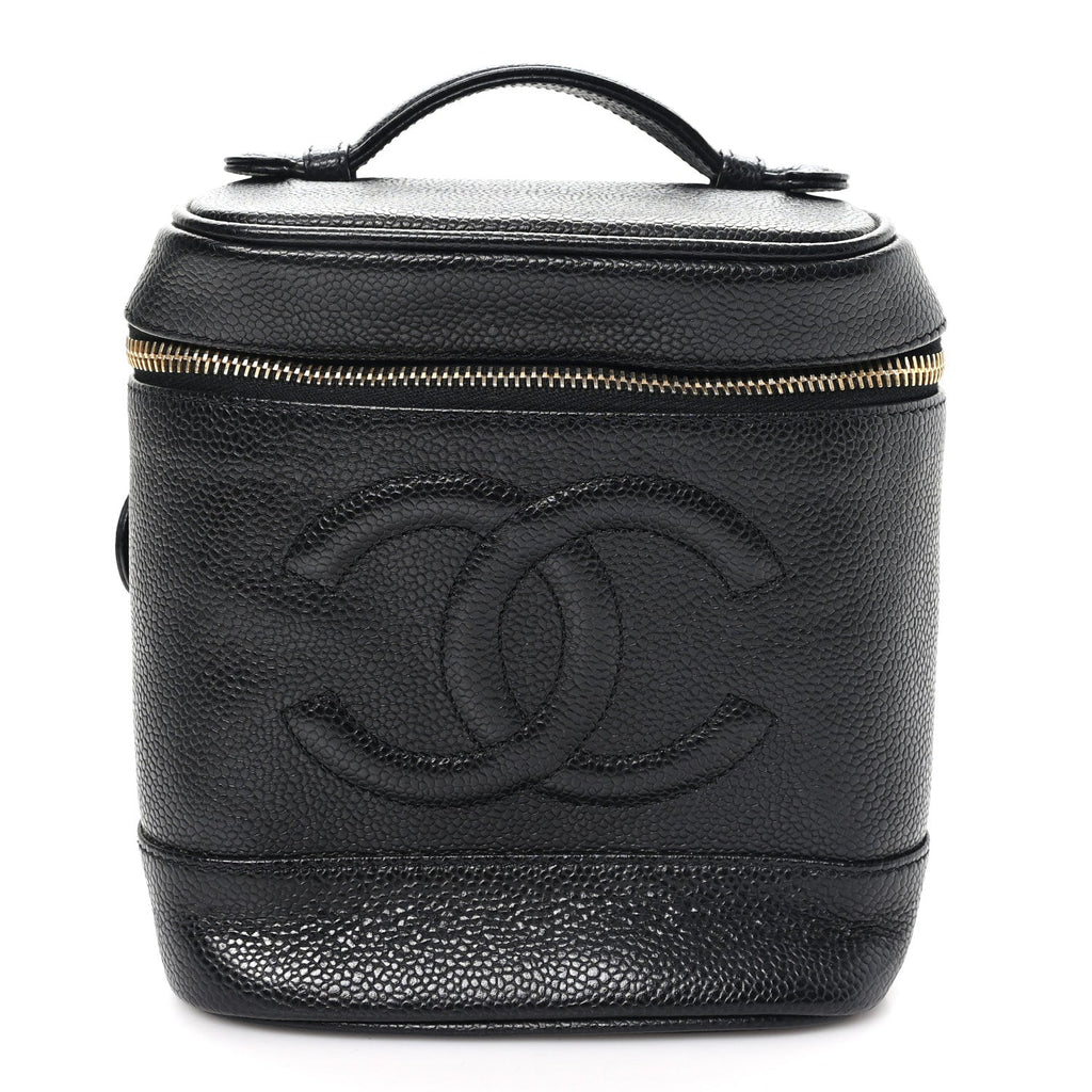 CAVIAR VANITY COSMETIC CASE BLACK