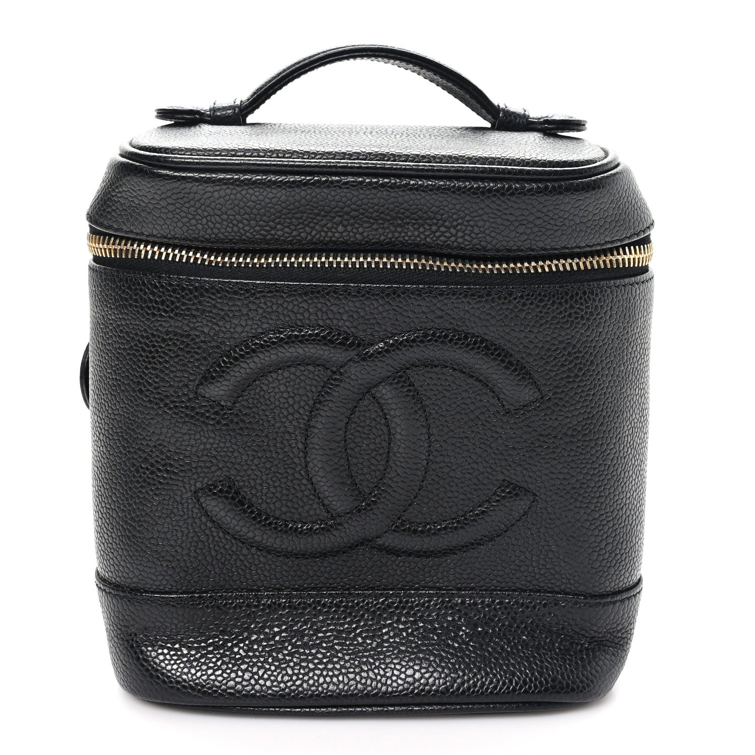 CAVIAR VANITY COSMETIC CASE BLACK