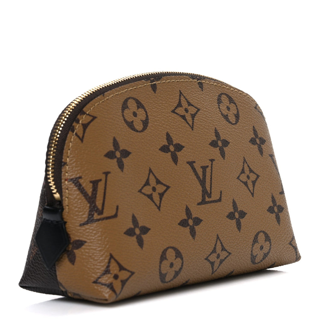 REVERSE MONOGRAM COSMETIC POUCH