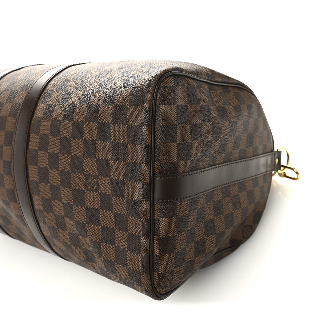 DAMIER EBENE KEEPALL BANDOULIERE 45