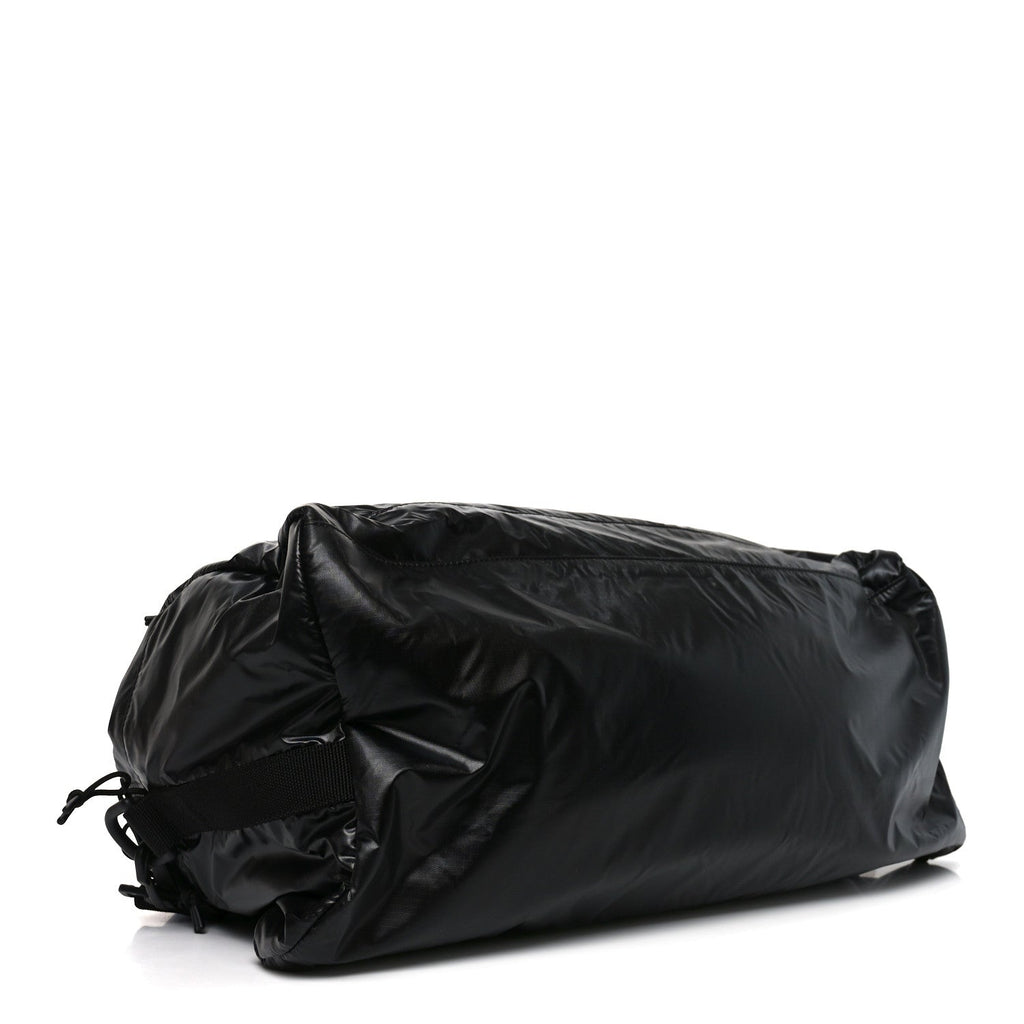 NYLON NUXX RIPSTOP DUFFLE BLACK WHITE