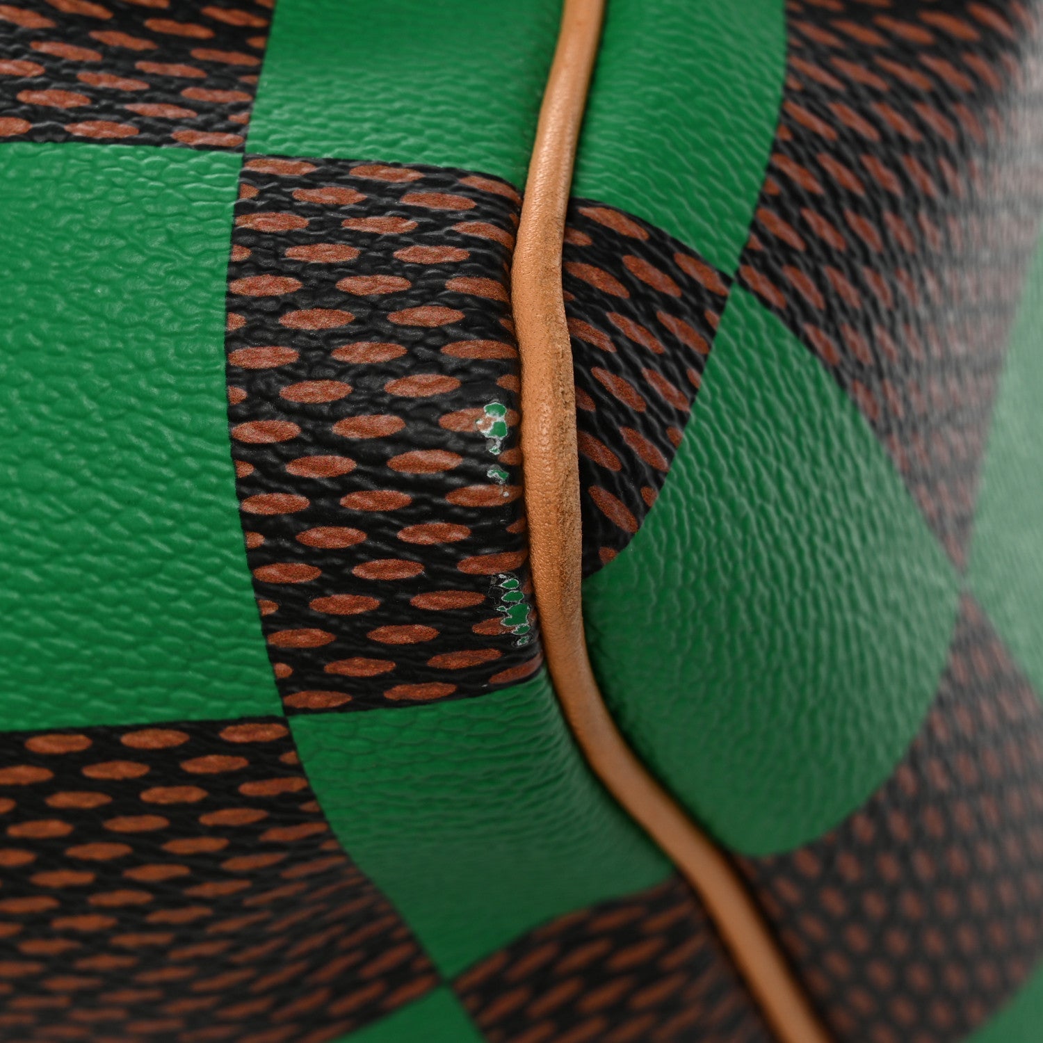 Damier Pop Speedy Bandouliere 40 Green
