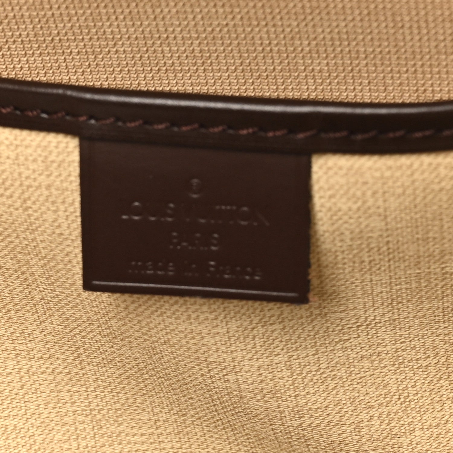 DAMIER EBENE EXCURSION SHOE BAG
