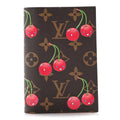 LV X TM MONOGRAM CERISES PASSPORT COVER