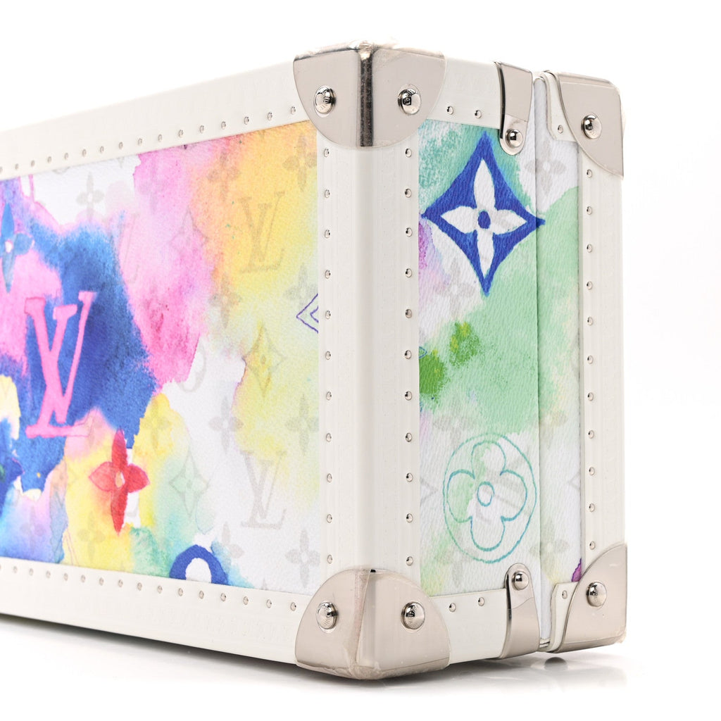 Monogram Watercolor Coffret 8 Watch Case Multicolor