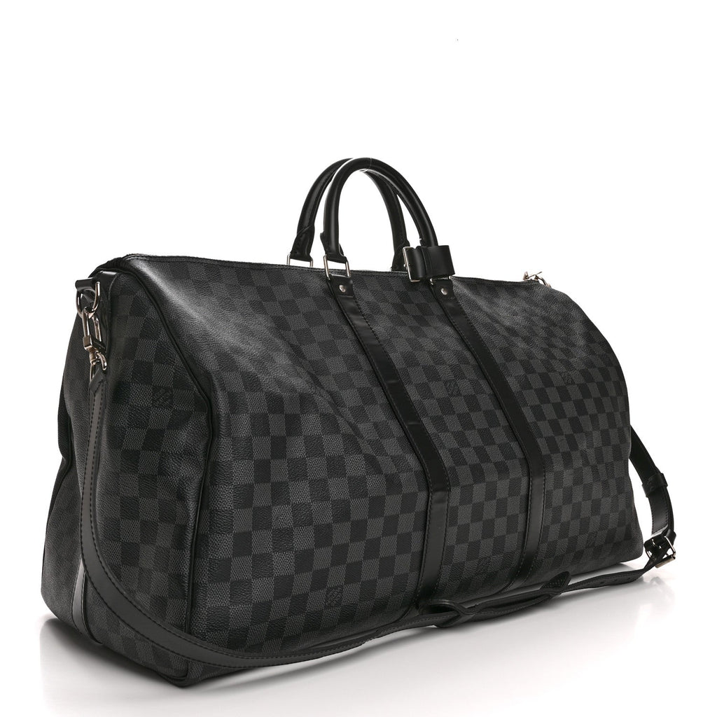 Damier Graphite Keepall Bandouliere 55