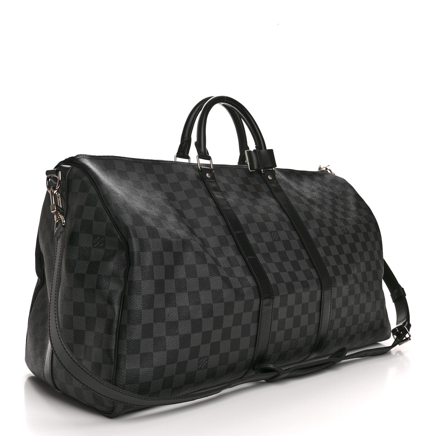 Damier Graphite Keepall Bandouliere 55