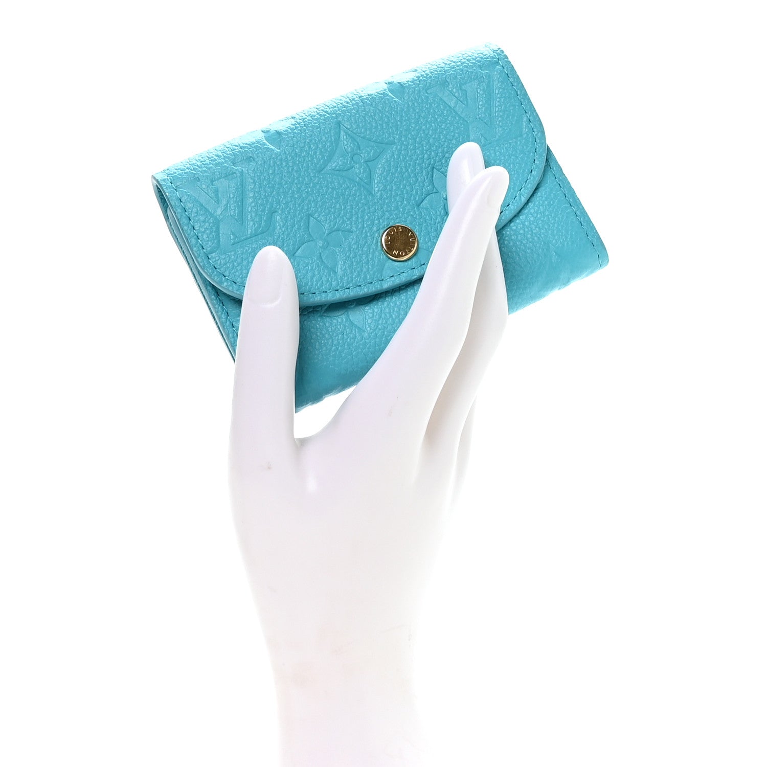 LV X TM Empreinte Rosalie Coin Purse Kabira Blue