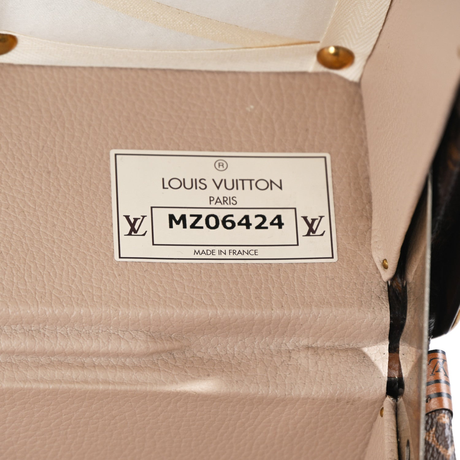 Monogram Malle Courrier Lozine Trunk 110