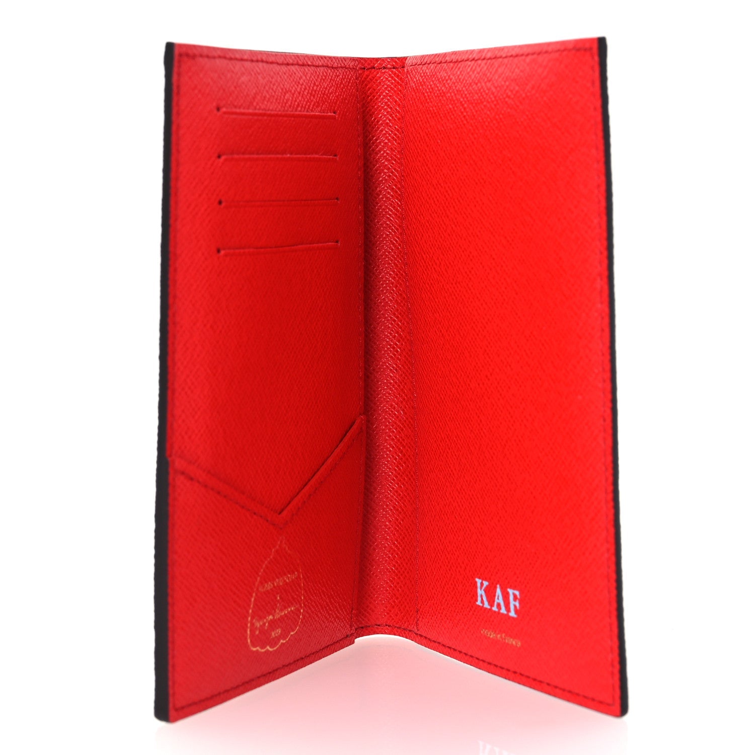 LV X YK Monogram Dots Passport Cover Multicolor