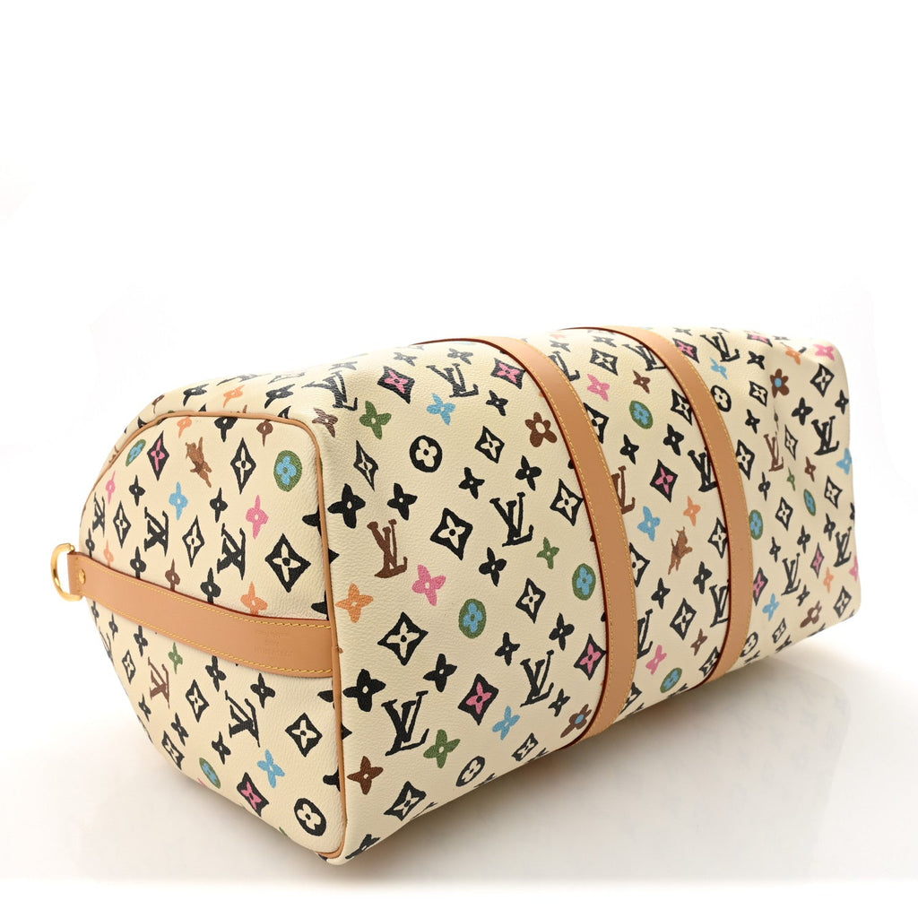 Monogram Craggy Keepall Bandouliere 45 Vanilla – Levira