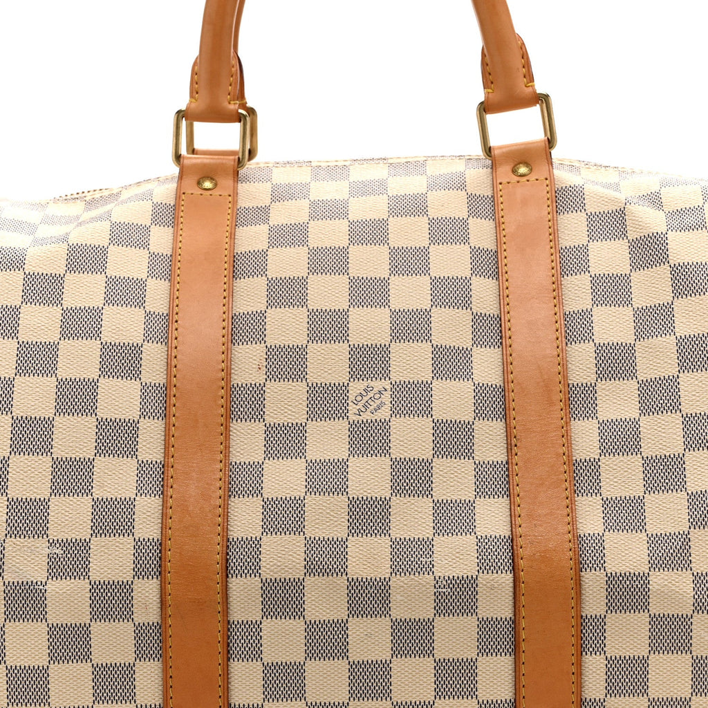 Damier Azur Keepall Bandouliere 55