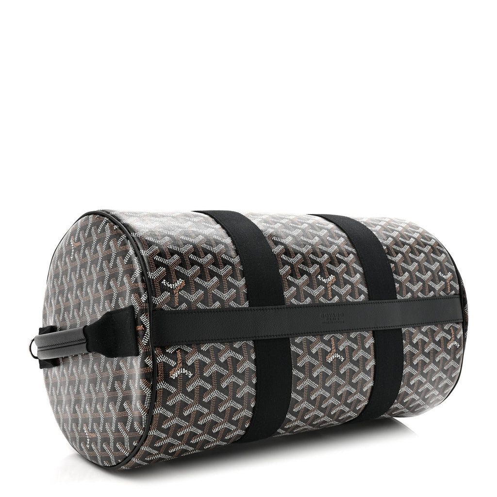 GOYARDINE BARREL 40 SPORTS BAG BLACK