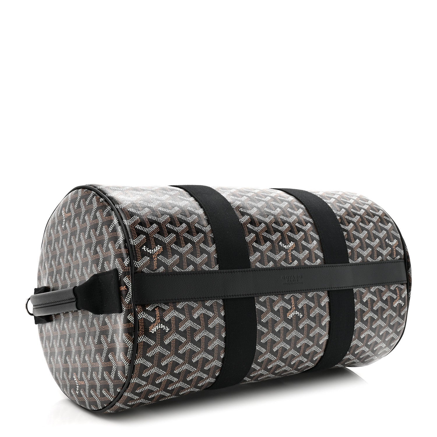 GOYARDINE BARREL 40 SPORTS BAG BLACK
