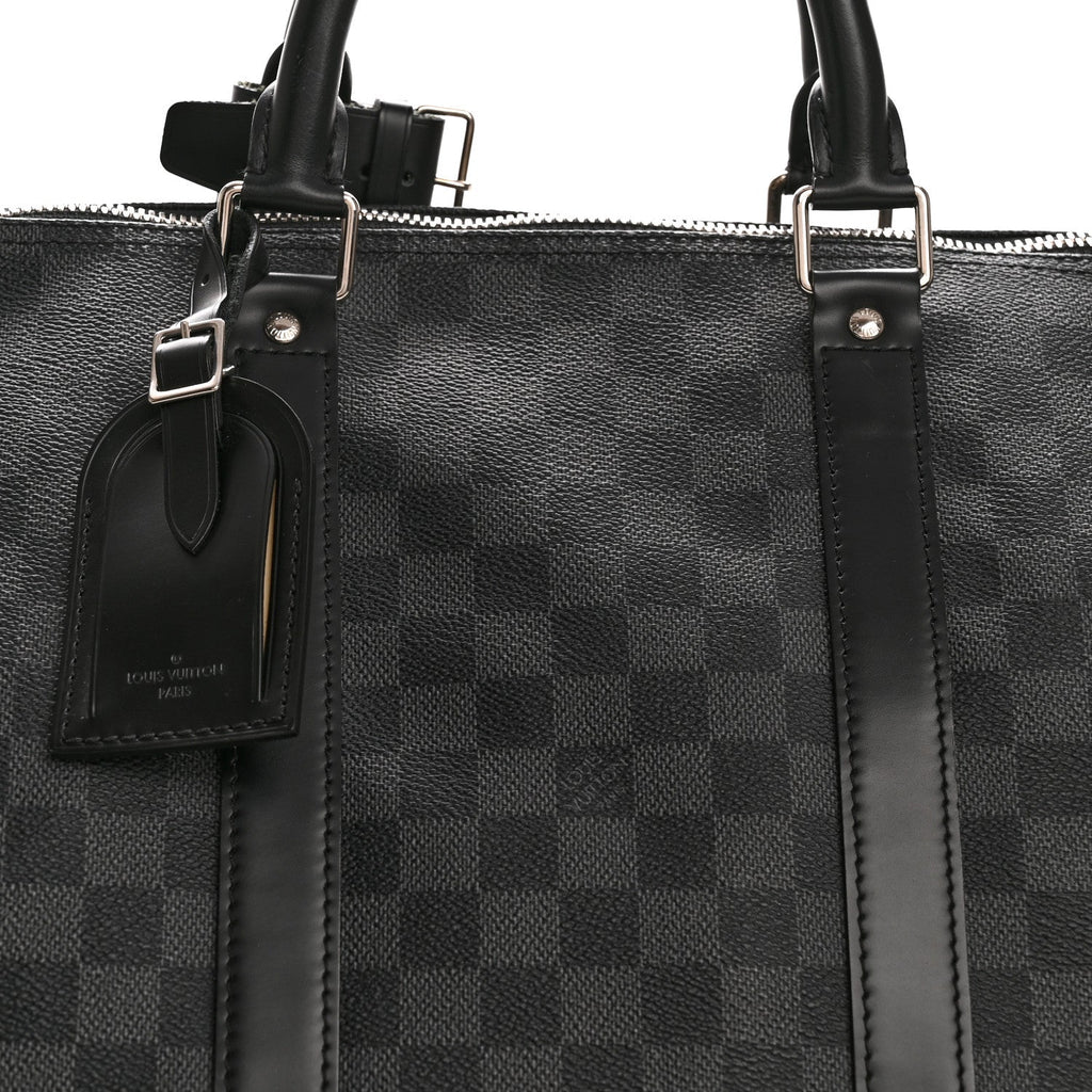 Damier Graphite Keepall Bandouliere 55