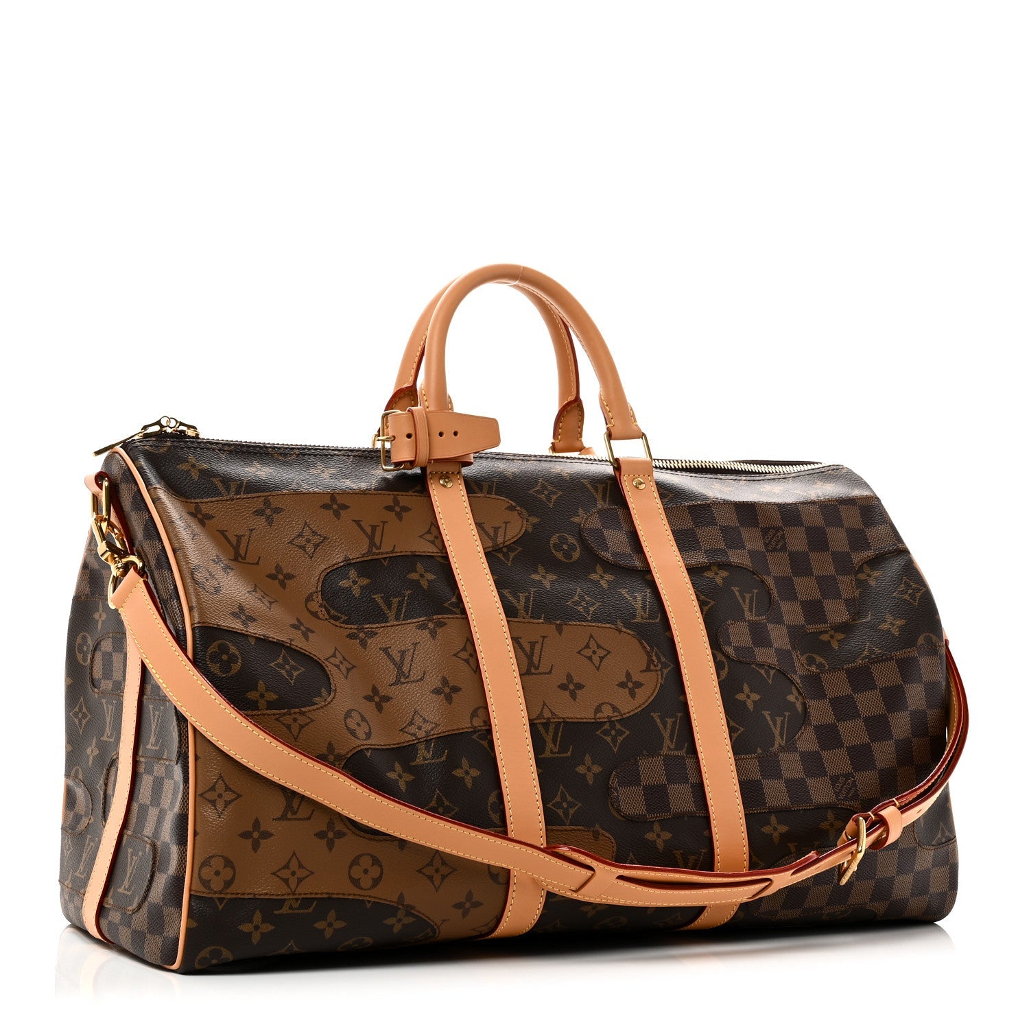 MONOGRAM LANDSCAPE KEEPALL BANDOULIERE 50