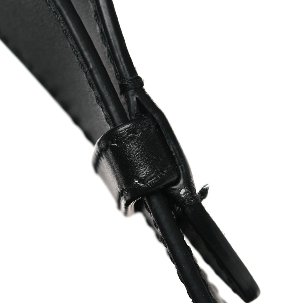 CALFSKIN MACROCANNAGE LARGE TOUJOURS BLACK