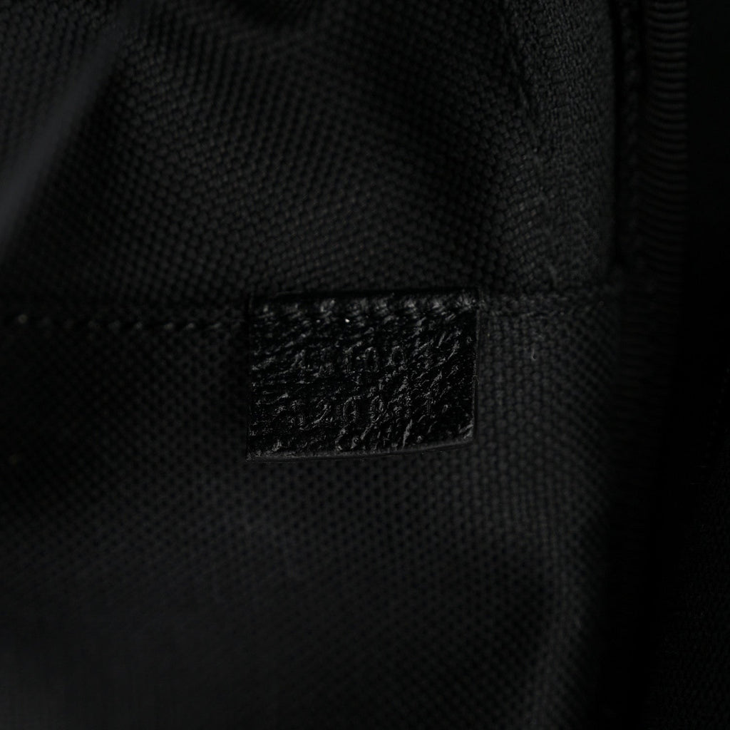 MONOGRAM JUMBO GG CANVAS TEXTURED CALFSKIN SMALL CARRY ON TROLLEY BLACK