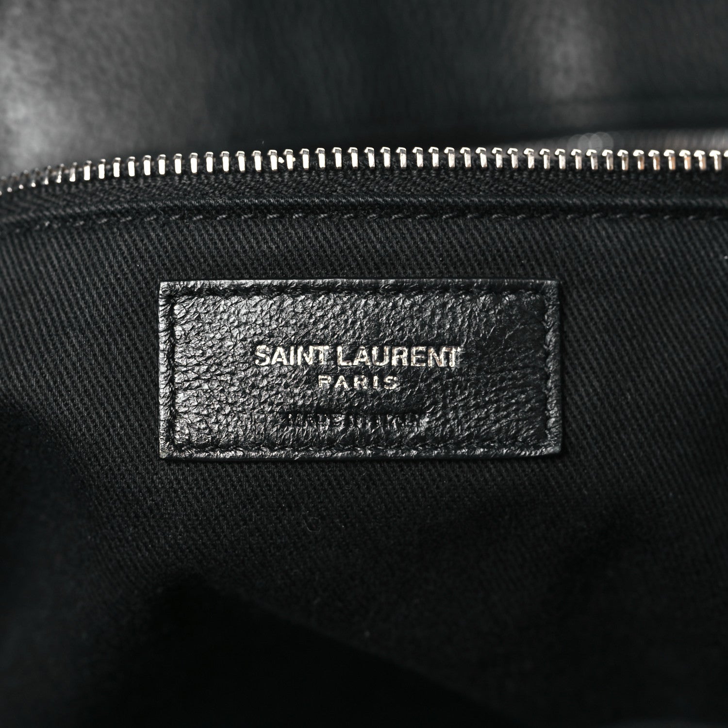 GRAINED CALFSKIN MEDIUM SOUPLE SAC DE JOUR DUFFLE BLACK