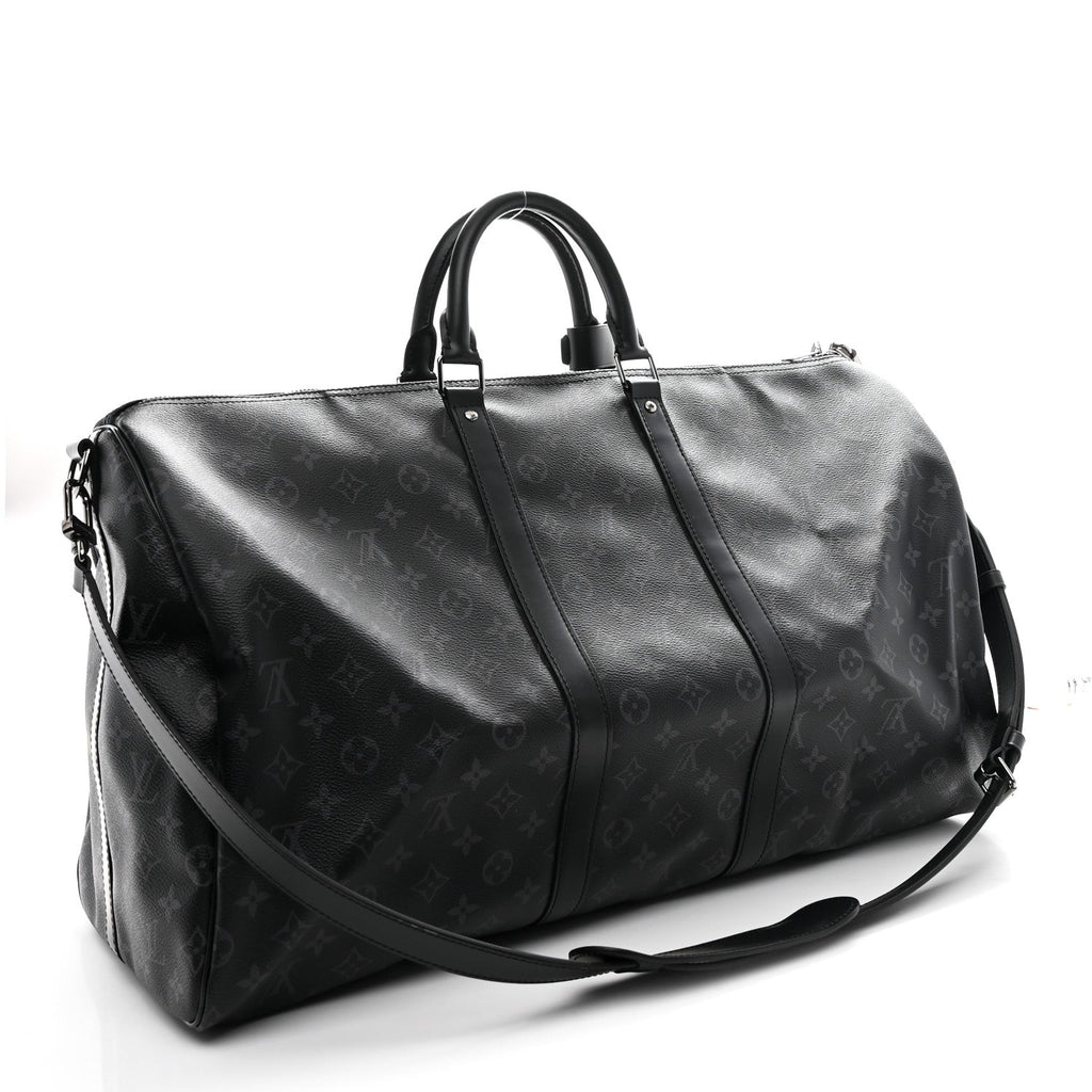 MONOGRAM ECLIPSE KEEPALL BANDOULIERE 55