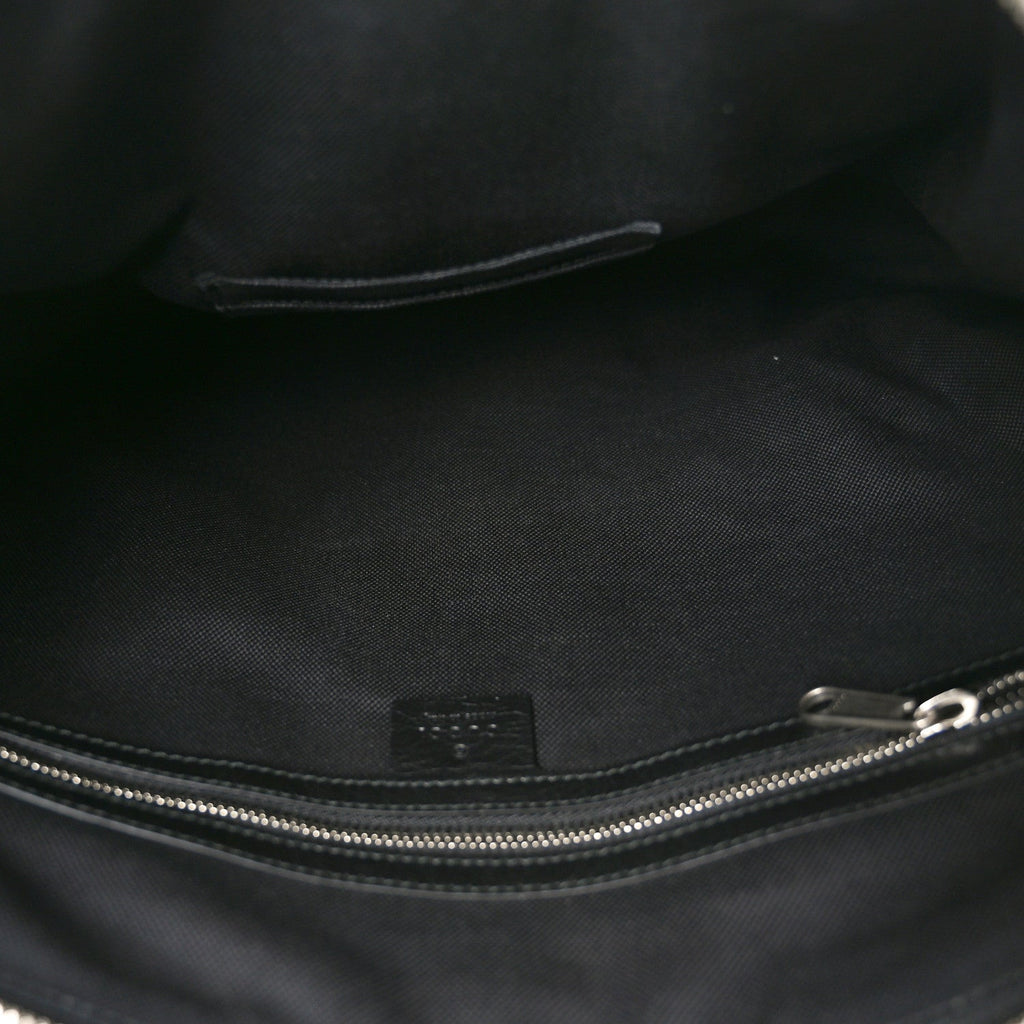 FLUFFY CALFSKIN MORPHEUS WEEKENDER DUFFLE BLACK